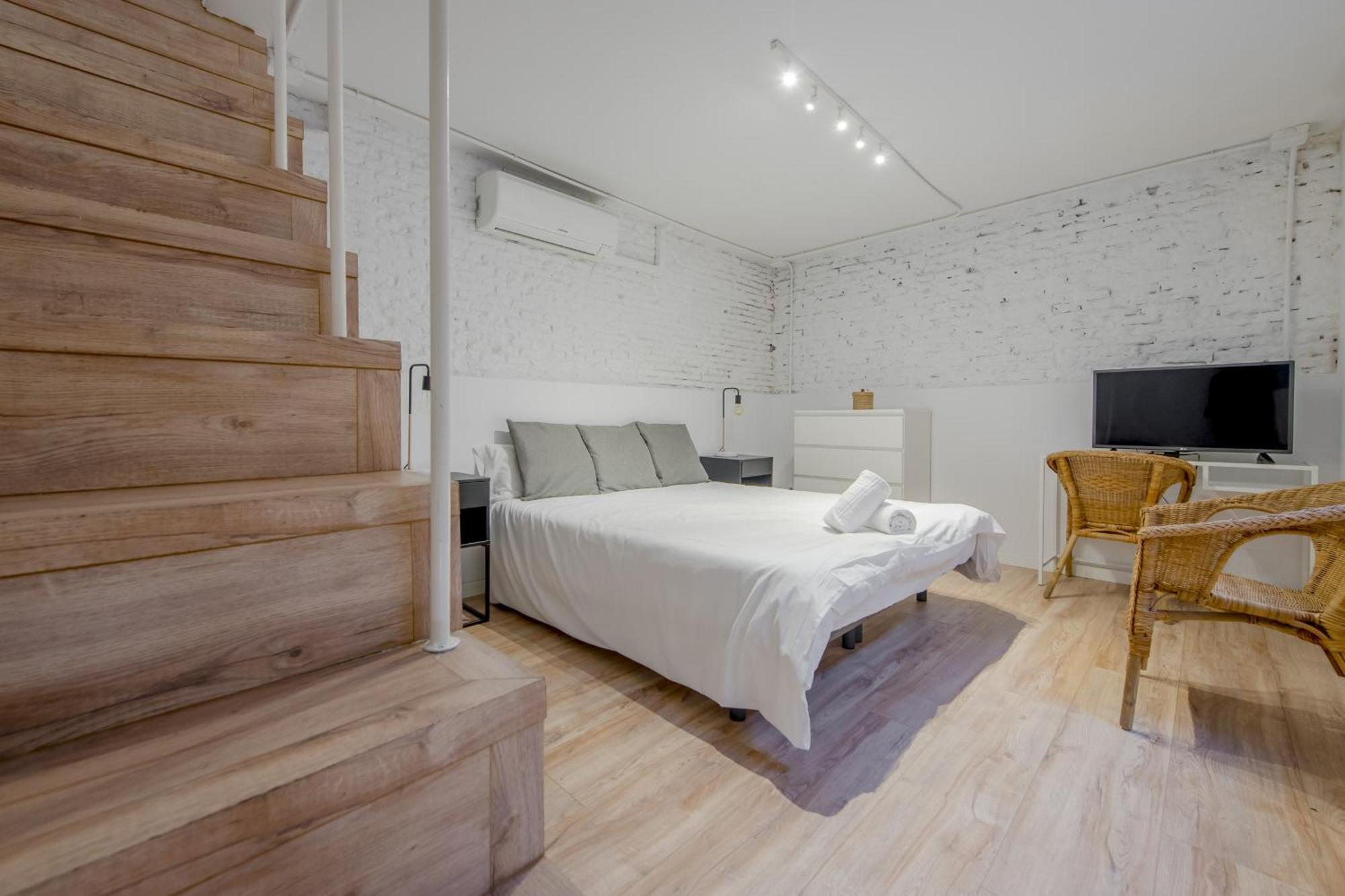 Modern Apt Para 7Pax En Chamberi-Ponzano 马德里 外观 照片
