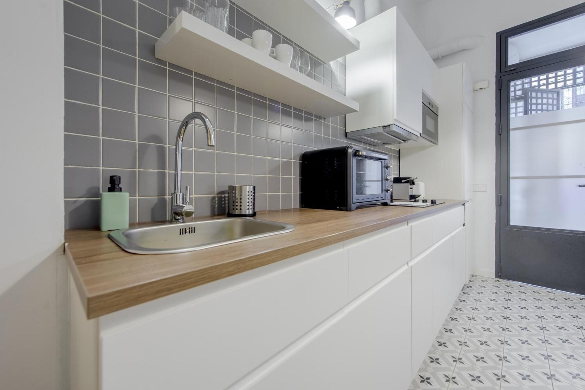 Modern Apt Para 7Pax En Chamberi-Ponzano 马德里 外观 照片