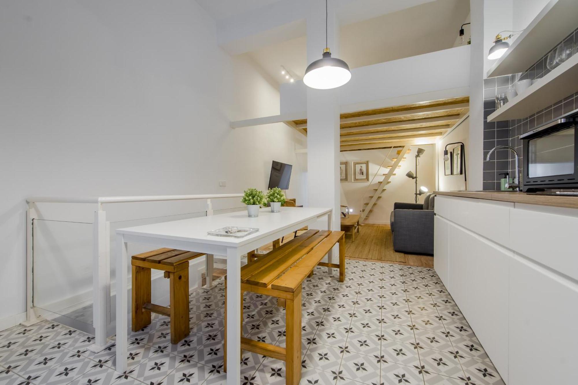 Modern Apt Para 7Pax En Chamberi-Ponzano 马德里 外观 照片