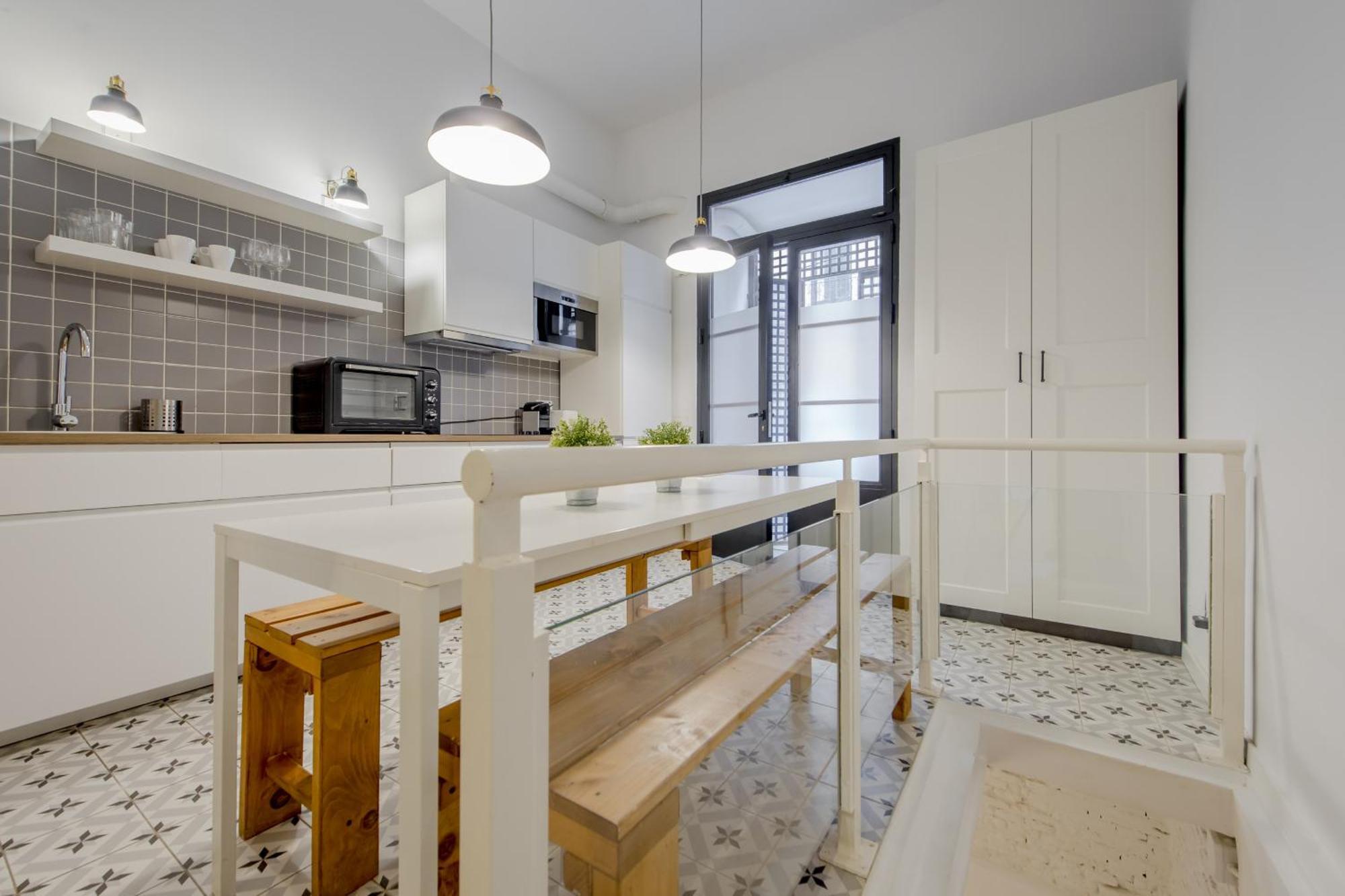 Modern Apt Para 7Pax En Chamberi-Ponzano 马德里 外观 照片