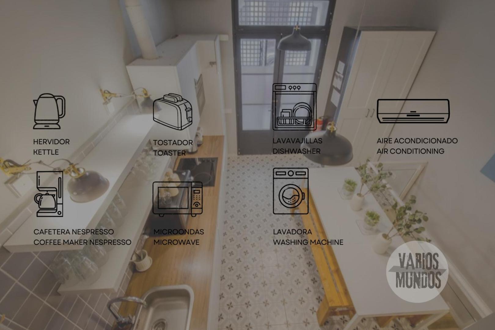 Modern Apt Para 7Pax En Chamberi-Ponzano 马德里 外观 照片