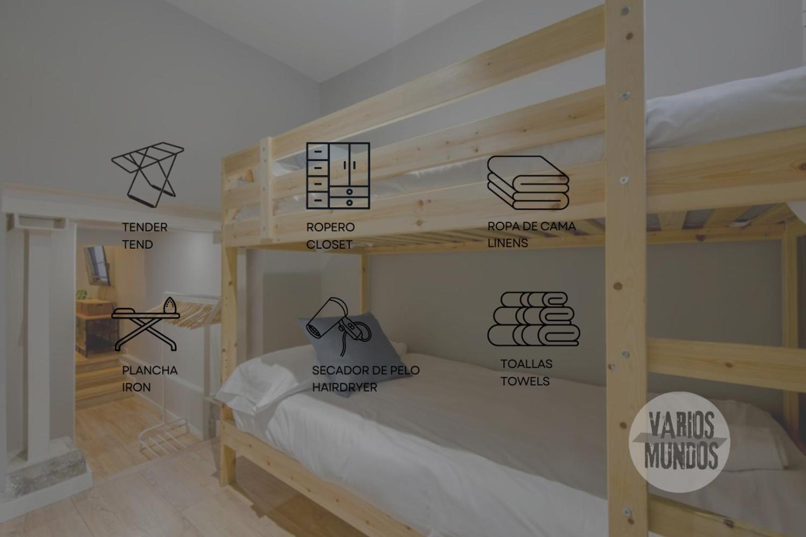 Modern Apt Para 7Pax En Chamberi-Ponzano 马德里 外观 照片