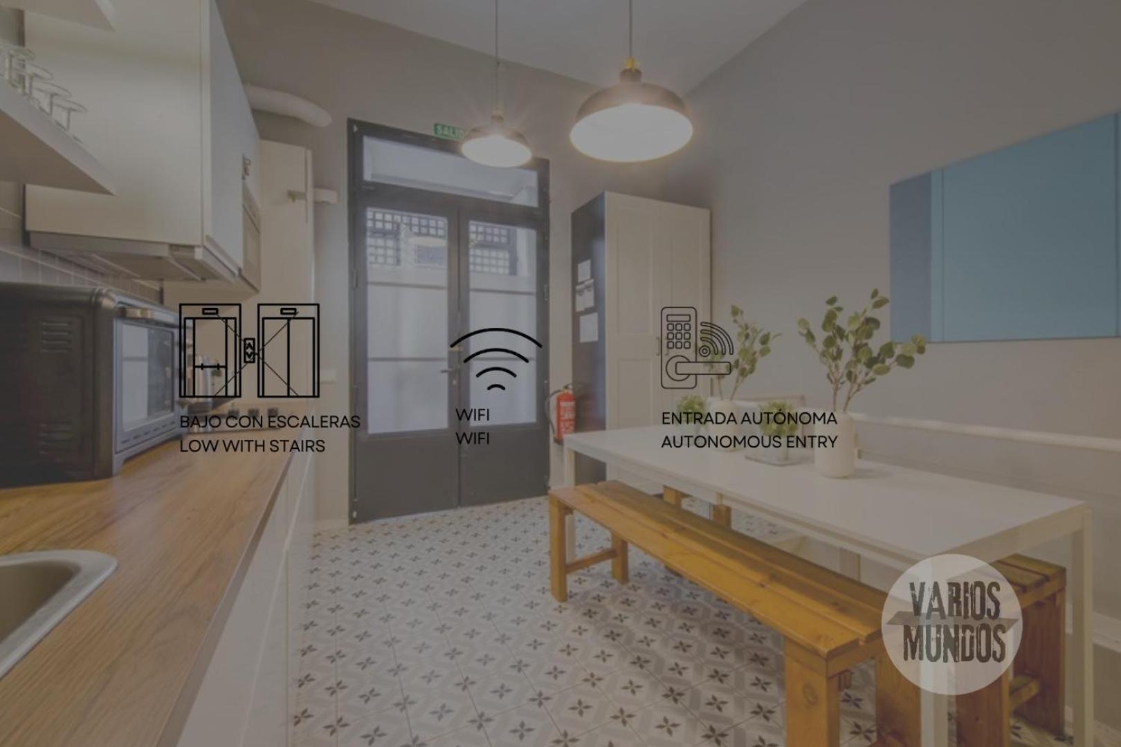 Modern Apt Para 7Pax En Chamberi-Ponzano 马德里 外观 照片
