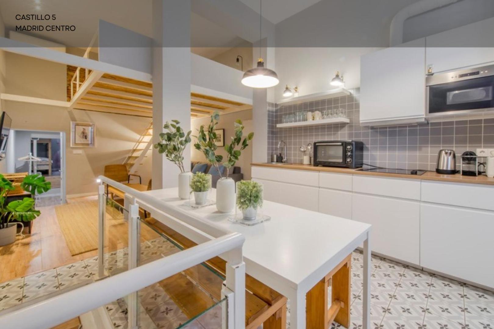Modern Apt Para 7Pax En Chamberi-Ponzano 马德里 外观 照片