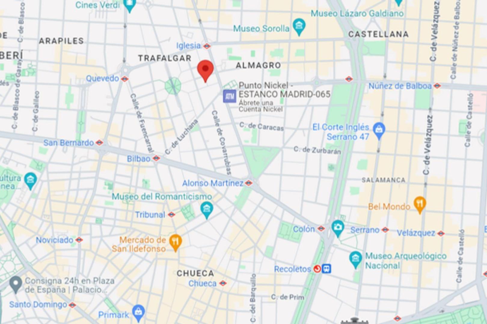Modern Apt Para 7Pax En Chamberi-Ponzano 马德里 外观 照片